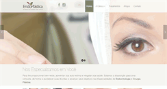 Desktop Screenshot of endoplastica.com.br
